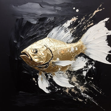 Modern Fish Canvas